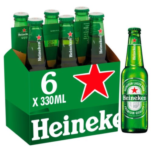 Heineken Premium Lager Beer X Ml Bottle Dunnes Stores