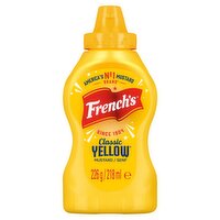French's American Classic Yellow Squeezy Mustard Hot Dogs 226G