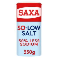 Saxa So-Low Reduced Sodium Salt 350g