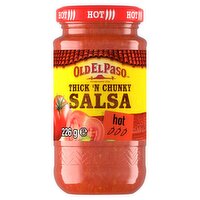 Old El Paso Thick 'N Chunky Hot Salsa 226g