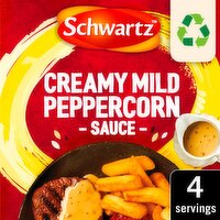 Schwartz Creamy Mild Peppercorn Sauce 25g