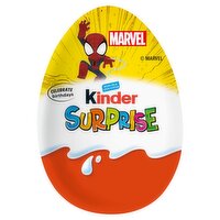 Kinder Surprise Milk Chocolate Egg With Toy Avengers 20g