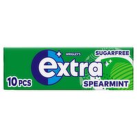 Extra Spearmint Sugar Free Chewing Gum x10 Pieces
