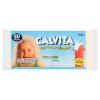 Calvita 20 Extra Mild Singles 340g