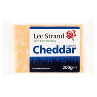 Lee Strand Red Cheddar Cheese 200g