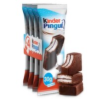 Kinder Pingui Milk and Chocolate Chilled Treat 4 x 30g (120g)