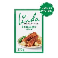Linda McCartney 6 Vegan Sausages 270g