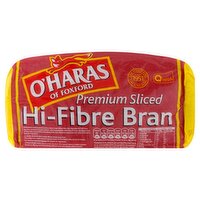 O'Haras of Foxford Premium Sliced Hi-Fibre Bran Bread 800g