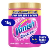 Vanish Gold Oxi Action Stain Remover Powder for clothes 1kg