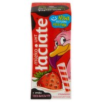 Mlekpol Strawberry Flavoured UHT Milk 200ml