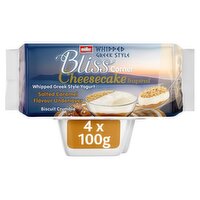 Muller Bliss Whipped Greek Style Salted Caramel Cheesecake Yogurts