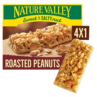 Nature Valley Sweet & Salty Nut Roasted Peanuts Cereal Bars 4 x 30g (120g)