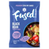 Fused by Fiona Uyema Black Bean Stir Fry Sauce 110g