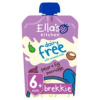 Ella's Kitchen Dairy Free Pear + Fig Porridge From 6 Months 100g