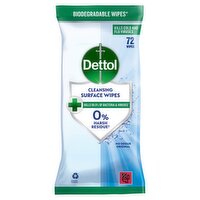 Dettol Cleansing Surface Wipes 72