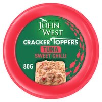 John West Cracker Toppers Sweet Chilli Tuna 80g