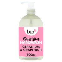 Bio D Cleansing Handwash Geranium & Grapefruit 500ml