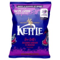 Kettle Sea Salt & Balsamic Vinegar of Modena Potato Chips 130g