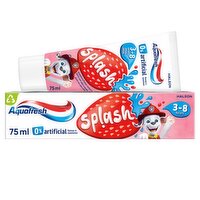 Aquafresh Paw Patrol Kids Splash Toothpaste 3-8 Years, 75ml