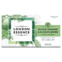 The London Essence Co. Blood Orange & Elderflower Tonic Water 6 x 150ml