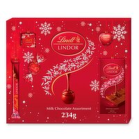 Lindt Lindor Milk Chocolate Christmas Selection Box 234g