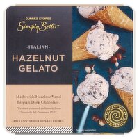 Dunnes Stores Simply Better Italian Hazelnut Gelato 350g