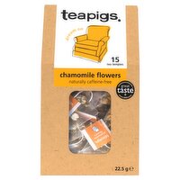 Teapigs Chamomile Flowers Tea Temples 15 x 1.5g (22.5g)