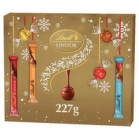 Lindt Lindor Assorted Chocolate Christmas Selection Box 227g