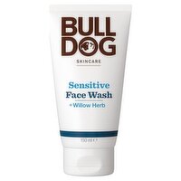 BULLDOG SKINCARE Sensitive Face Wash For Men, for Sensitive Skin 150 ml