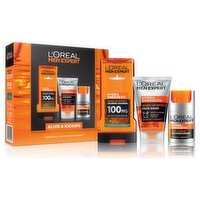 L'Oréal Paris Men Expert Alive & Kicking Gift Set for Him, Energising Face & Body Skincare Routine