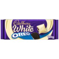 Cadbury White Oreo Chocolate Bar 120 g