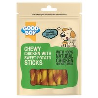 Good Boy Chewy Chicken with Sweet Potato Sticks 90g