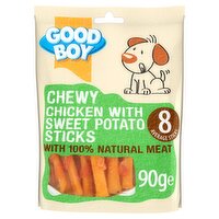 Good Boy Chewy Chicken with Sweet Potato Sticks 90g