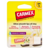 Carmex Vanilla Moisturising Lip Balm SPF 15 4,25g