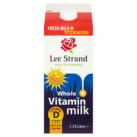 Lee Strand Whole + Vitamin Milk 1.75 Litre