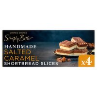 Dunnes Stores Simply Better 4 Handmade Salted Caramel Shortbread Slices 170g