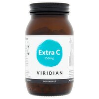 Viridian Extra C 550mg 90 Capsules