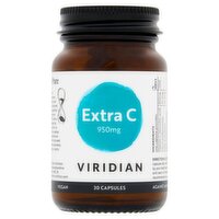 Viridian Extra C 950mg 30 Capsules