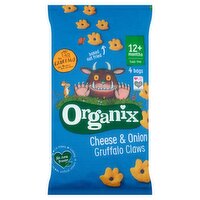 Organix Cheese & Onion Gruffalo Claws Toddler Snack Multipack 4x15g 12 months+