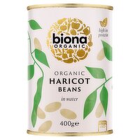 Biona Organic Haricot Beans in Water 400g