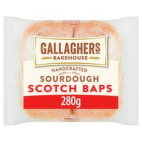 Gallaghers Bakehouse Handcrafted Sourdough Scotch Baps 280g