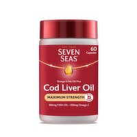 Seven Seas Cod Liver Oil Max Strength