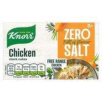 Knorr Zero Salt Chicken Stock Cubes 8x 9 g