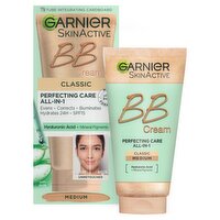 Garnier Classic Perfecting Care All-in-1 BB Cream SPF15 Medium Shade 50ml