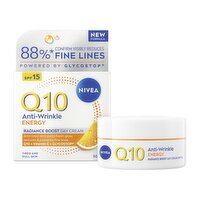 NIVEA Q10 Anti-Wrinkle Energy Radiance Boost DAY Cream 50ml