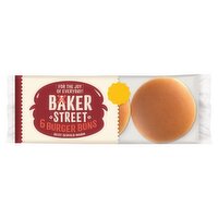 Baker Street 6 Pre-Sliced Burger Buns