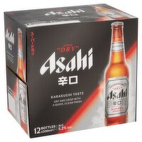 Asahi Super Dry Beer 12 x 330ml