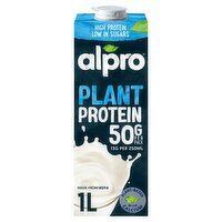 Alpro High Protein Soya Original Long Life Dairy Free Drink 1L