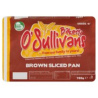 O'Sullivans Bakery Brown Sliced Pan 780g