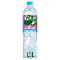 Volvic Touch of Fruit Apple & Blackcurrant Sugar Free Still Flavoured Water 1.5L